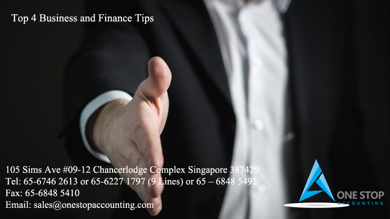 Top 4 Business and Finance Tips