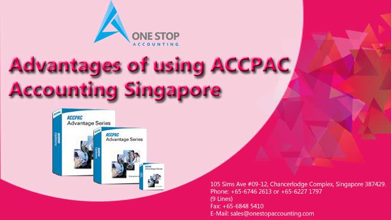 Advantages of using ACCPAC Accounting Singapore