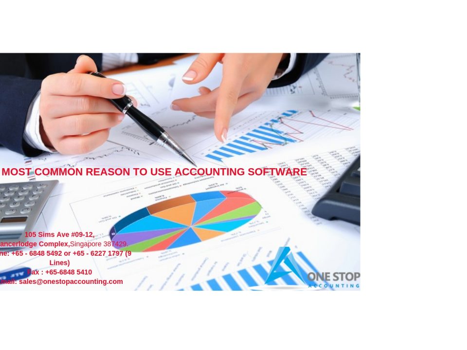 Most common reason to use accounting software